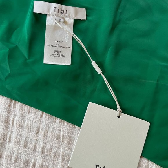 Tibi - Italian Sporty Nylon Strapless Bandeau - S - Picture 4 of 10